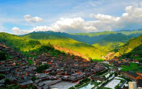 贵州风情行，游戏角色穿越的族风之旅